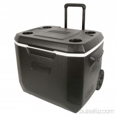 Coleman 50-Quart Xtreme 5-Day Heavy-Duty Cooler with Wheels, Black 550253640